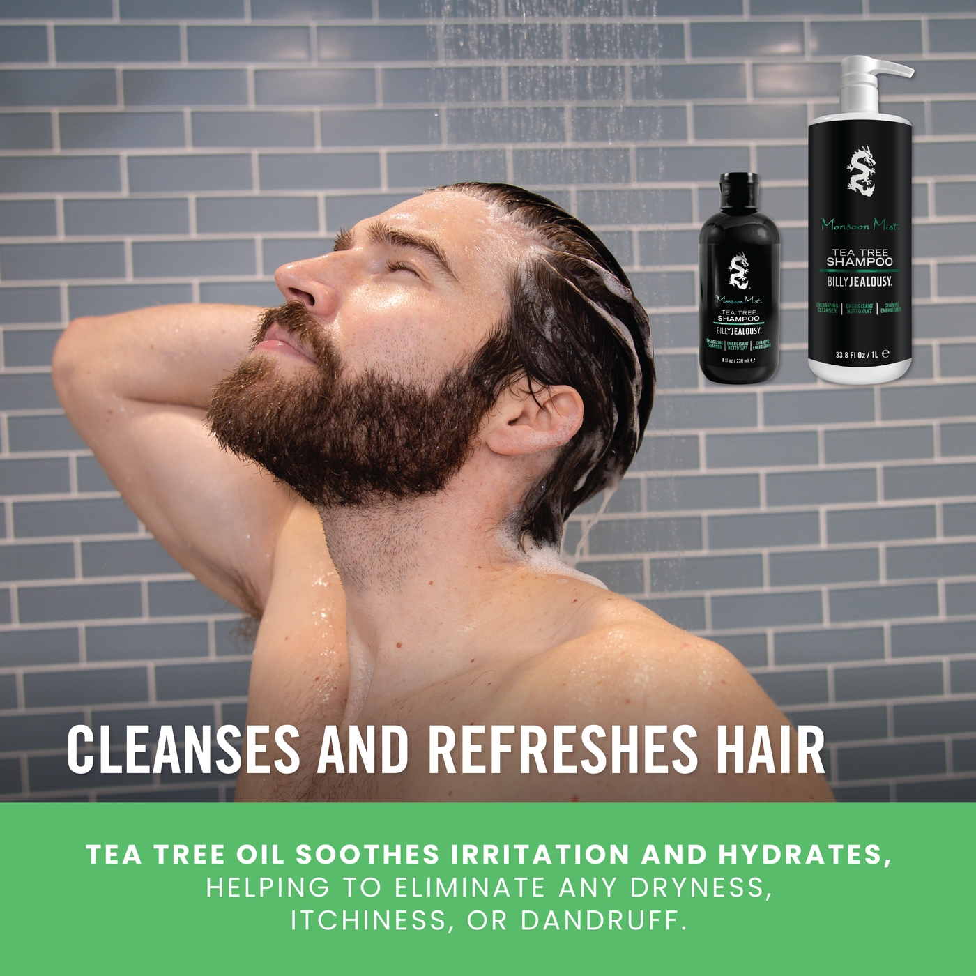 Monsoon Mist Tea Tree Shampoo