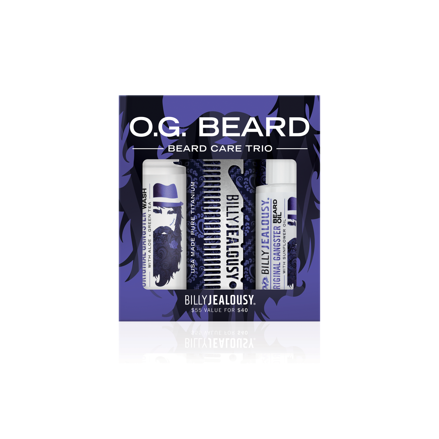 O.G. Beard Trio Kit - Oud Wood Scent